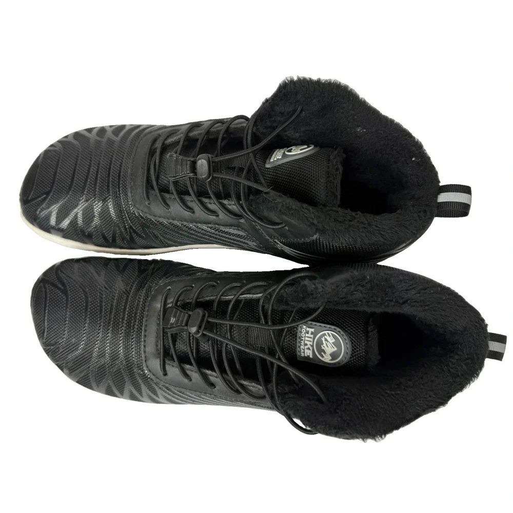 Hike Footwear Lorax Winter Boots Ergonomic Barefoot Black Unisex Size EU 40 US 8